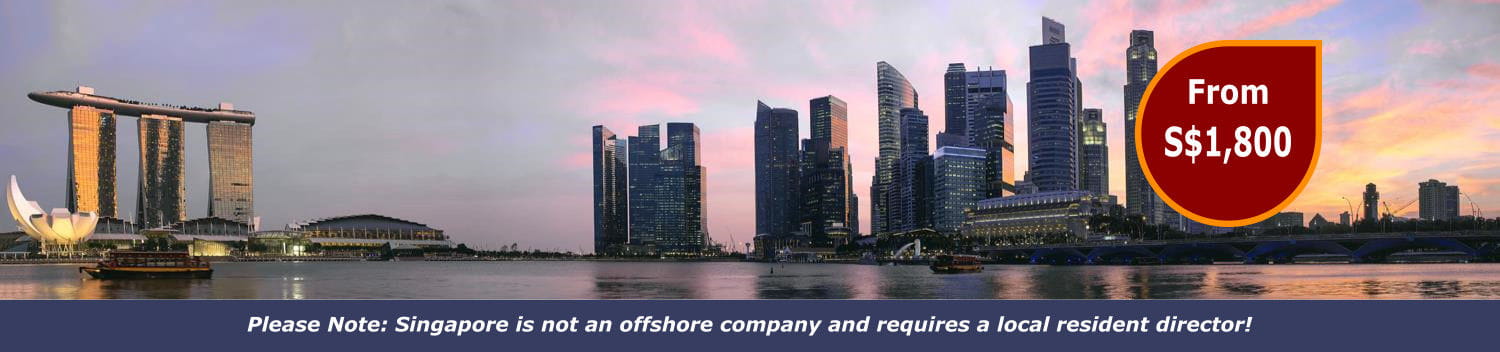 Singapore Shelf Companies for as low as S$ 2,200